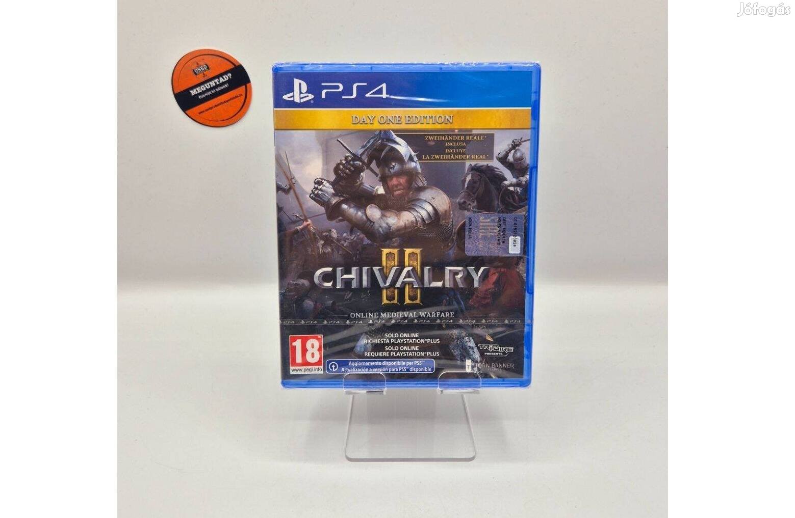 Chivalry 2 PS4 játék (PS5 frissítés), új, garanciával