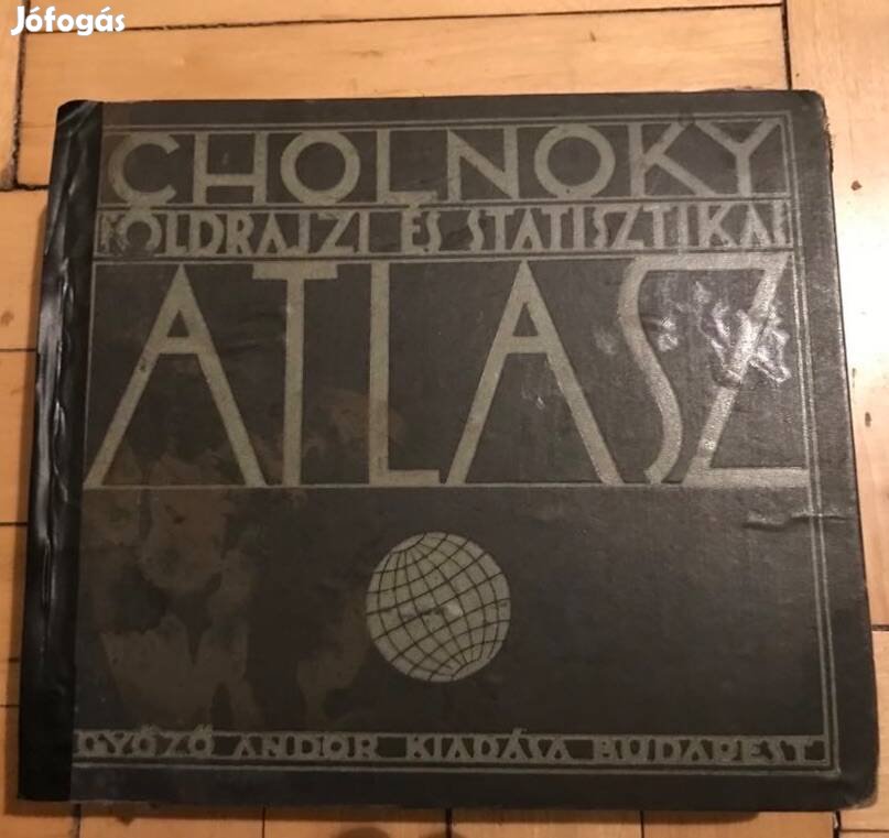 Cholnoky Földrajzi és statisztikai atlasz 1927