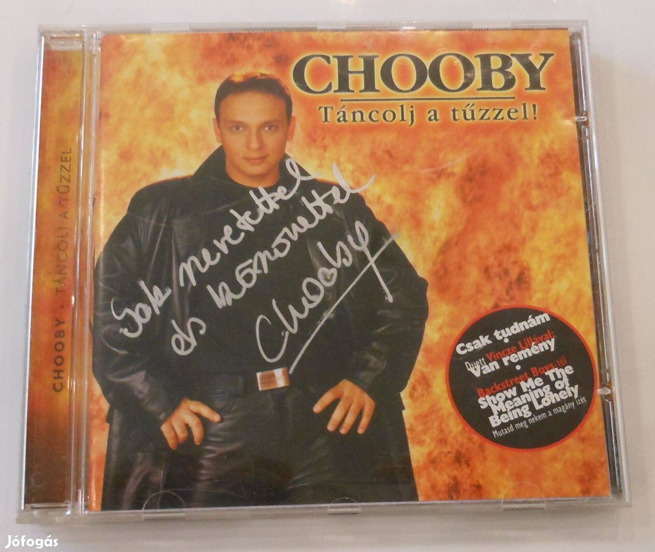 Chooby: Táncolj a tűzzel CD