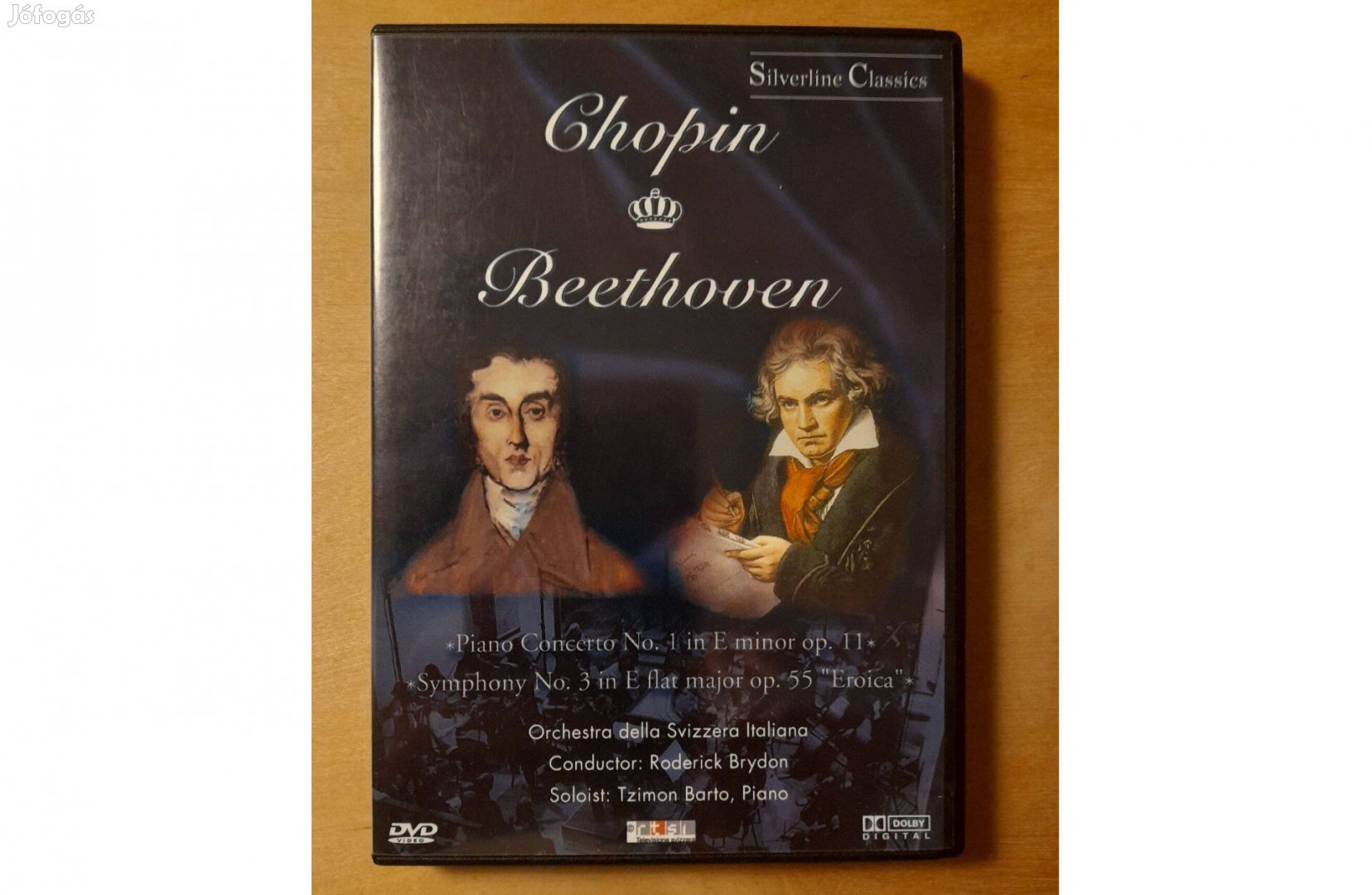 Chopin & Beethoven koncertzenei DVD eladó