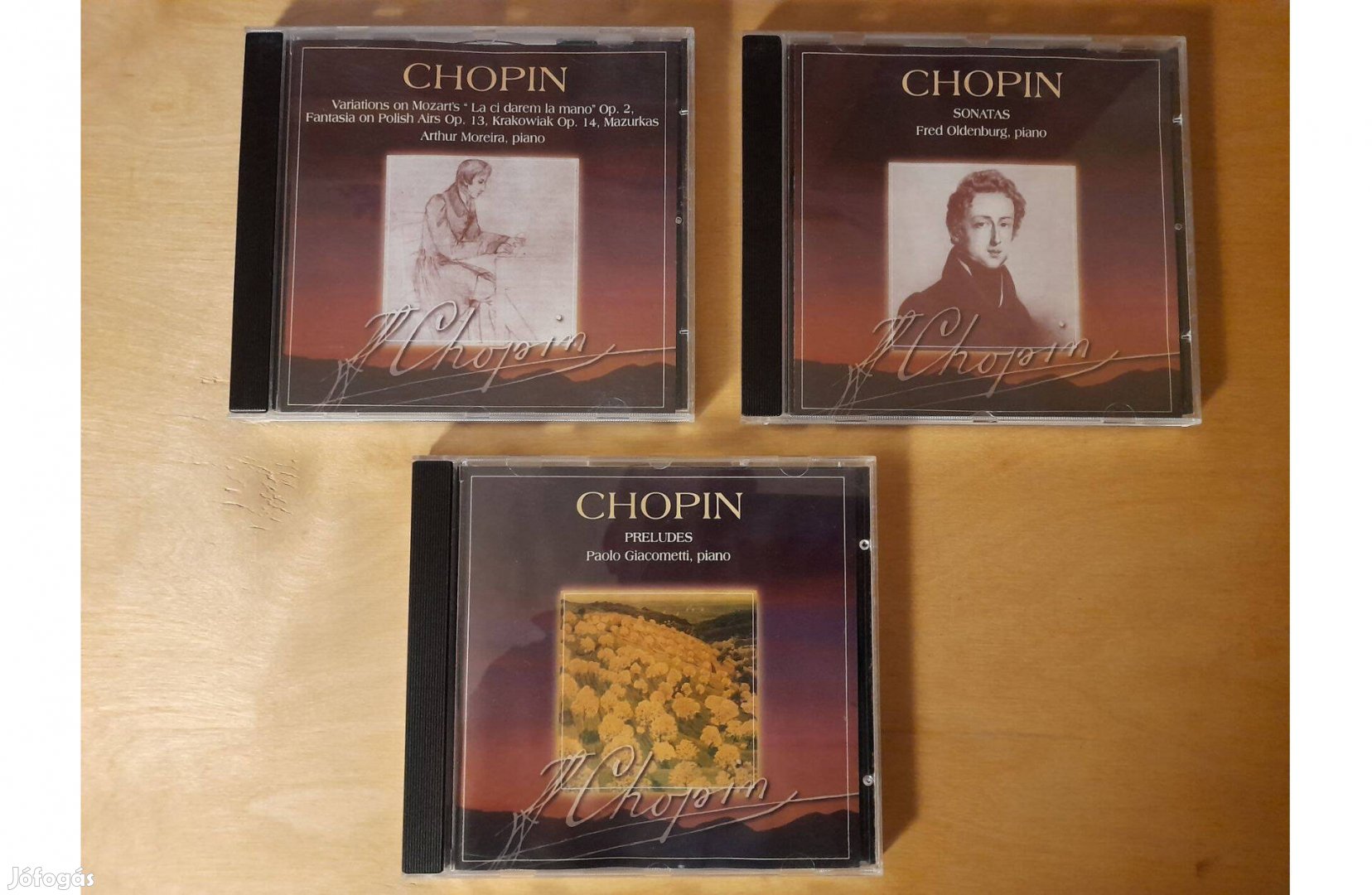 Chopin klasszikus zenei CD-k eladók