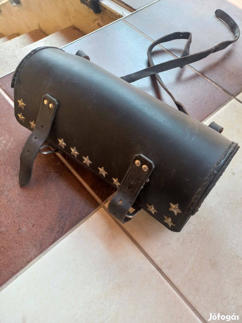 Chopper bőr homlok táska