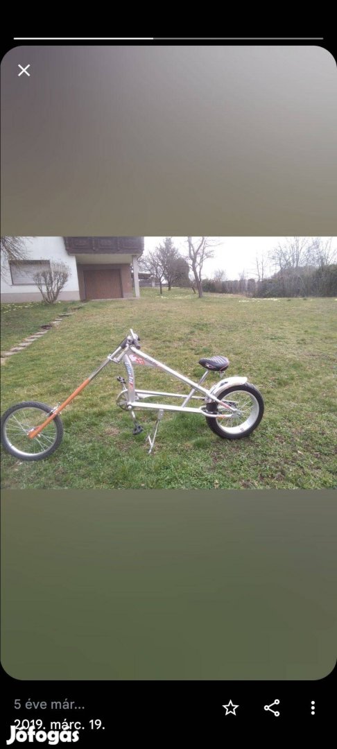 Chopper kerékpár