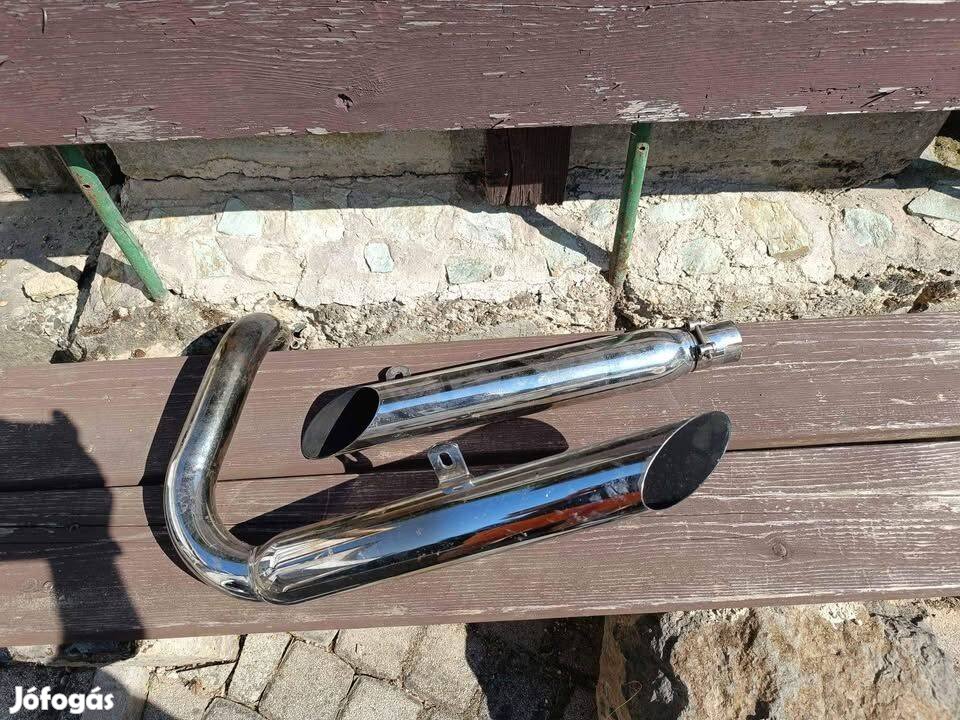 Chopper kipufogó