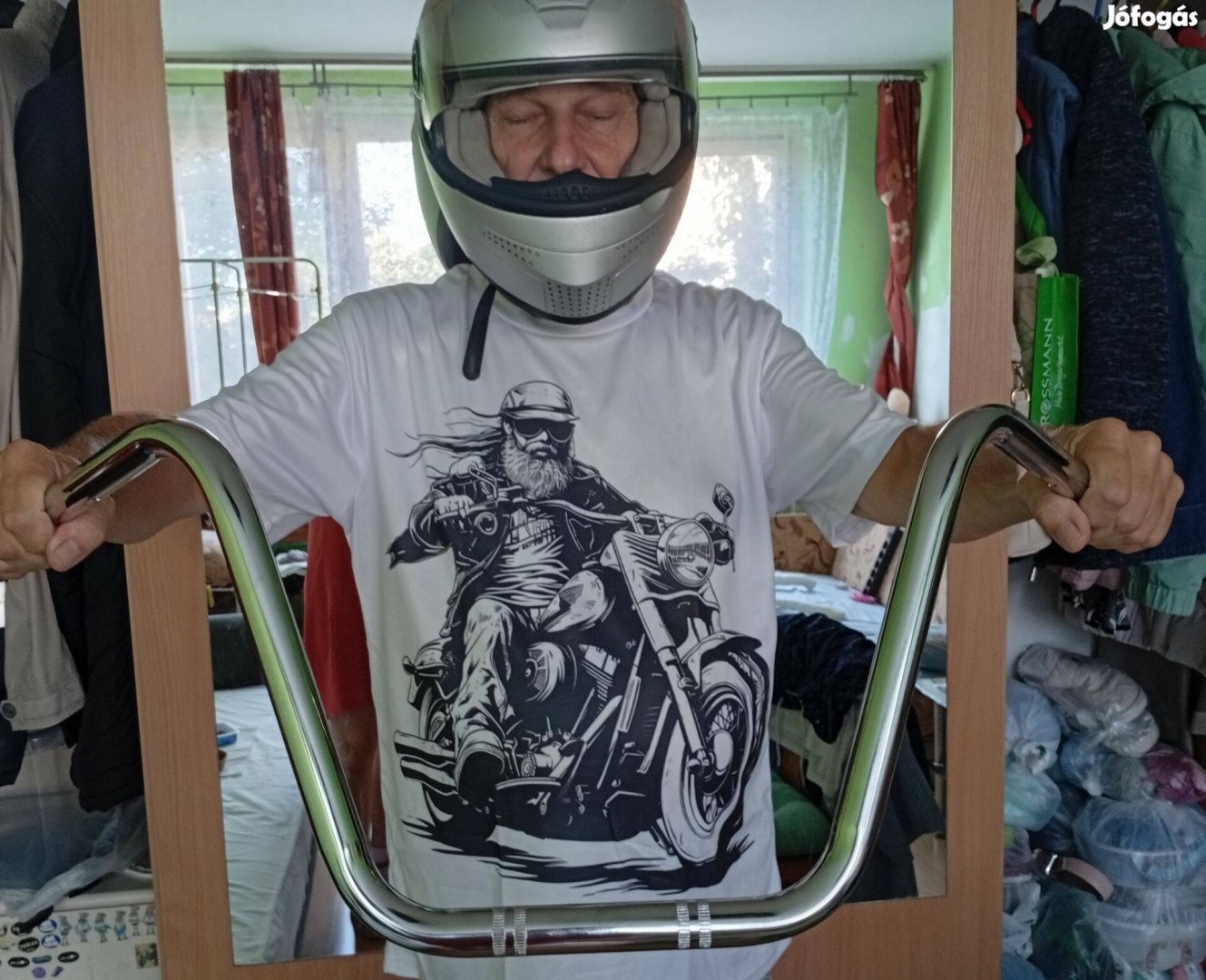 Chopper kormány Honda Yamaha Suzuki motorhoz