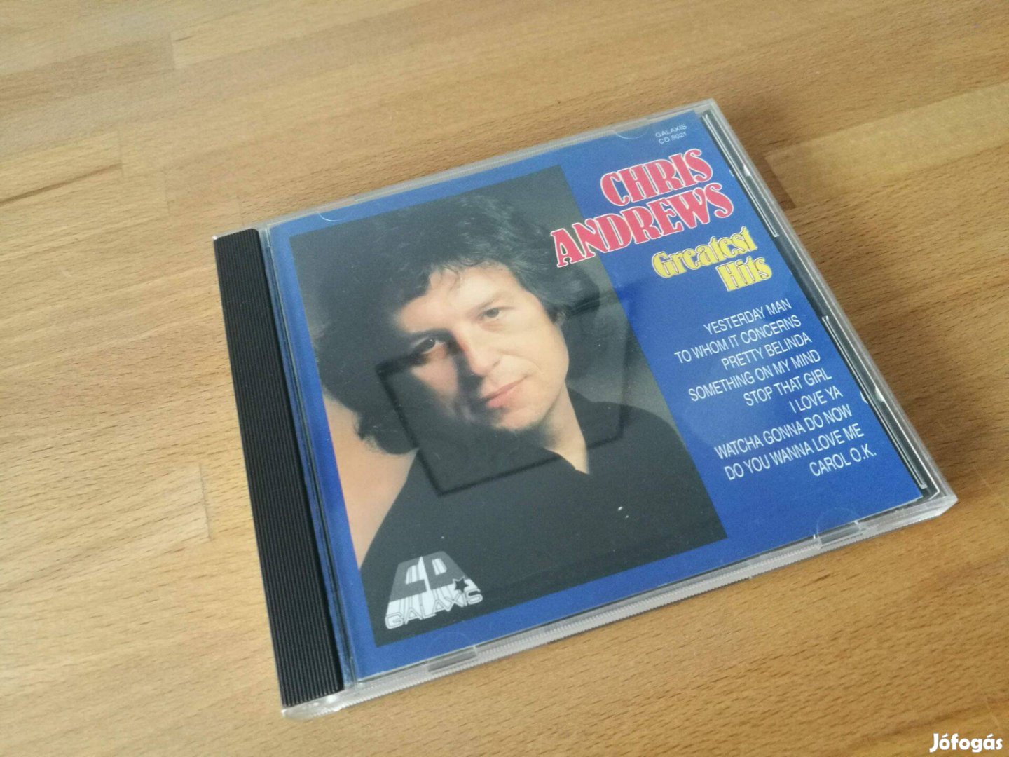 Chris Andrews - Greatest hits (Galaxis, NSZK, 1987, CD)