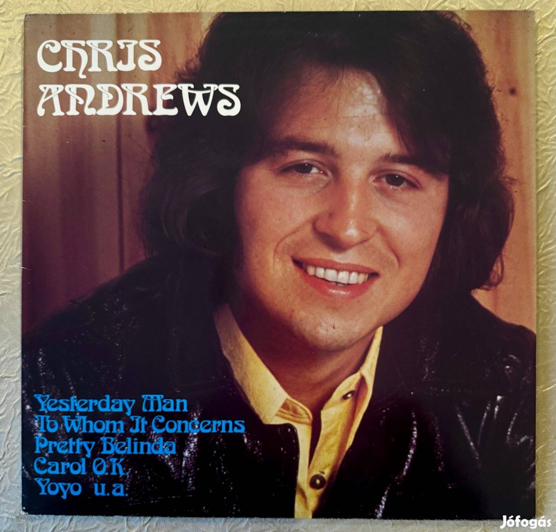 Chris Andrews német bakelit hanglemez LP