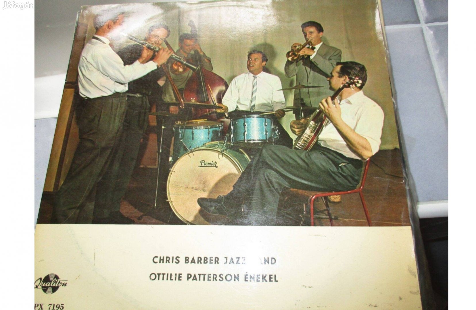 Chris Barber jazz band bakelit hanglemez eladó