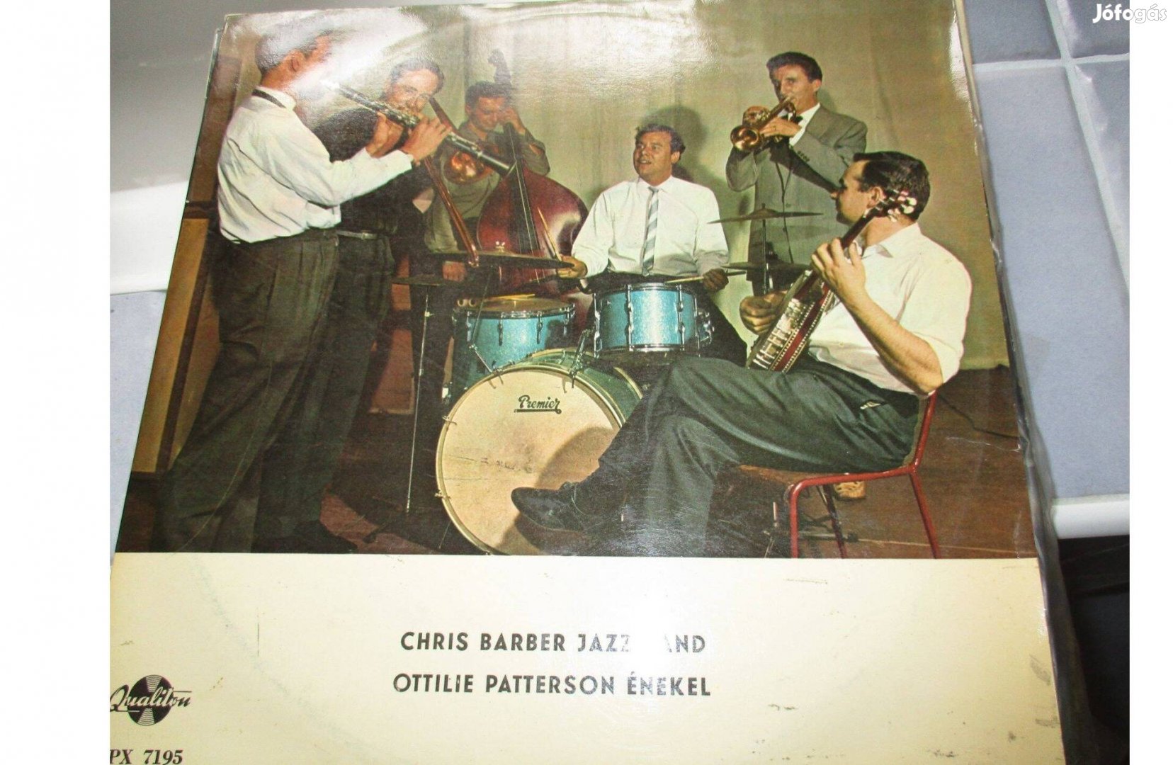 Chris Barber jazz band bakelit hanglemez eladó