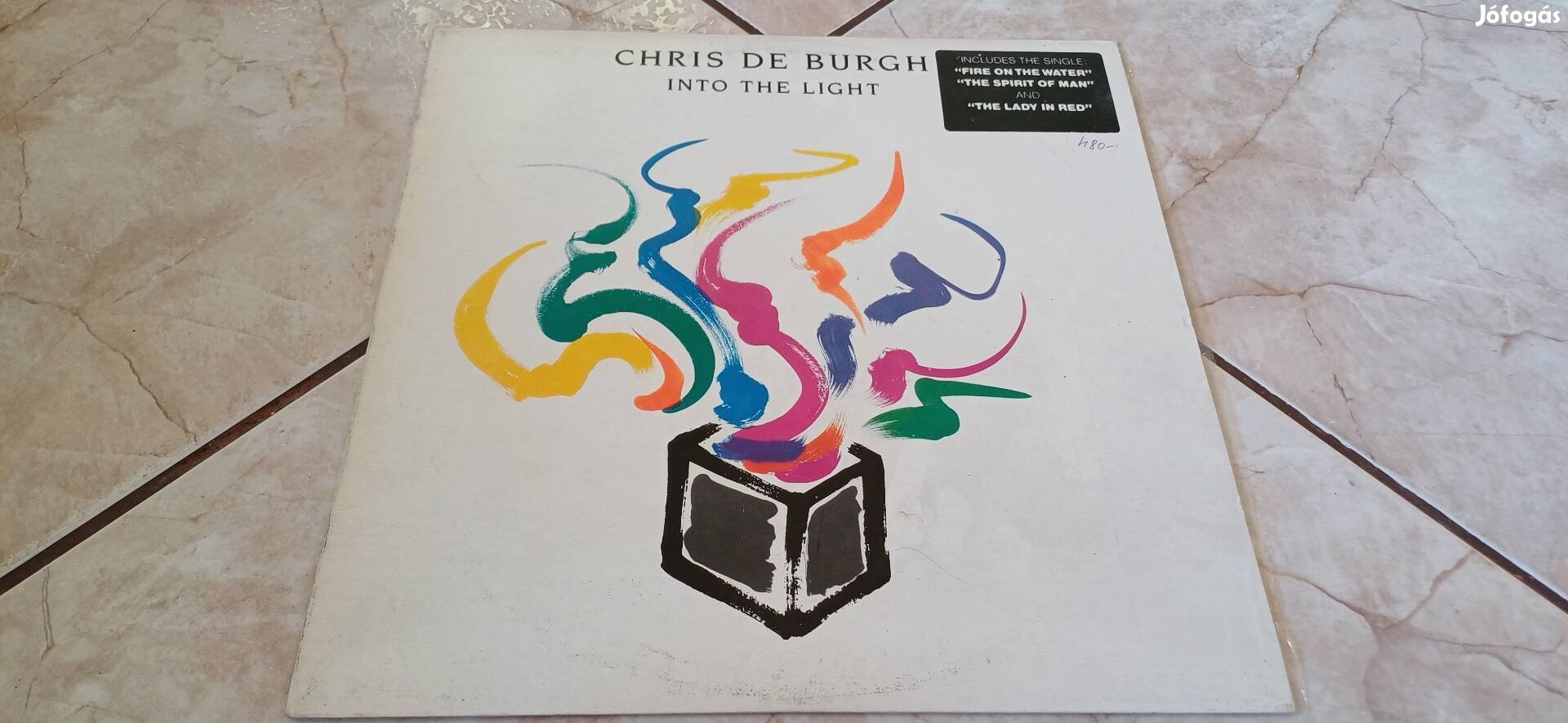 Chris De Burgh bakelit hanglemez