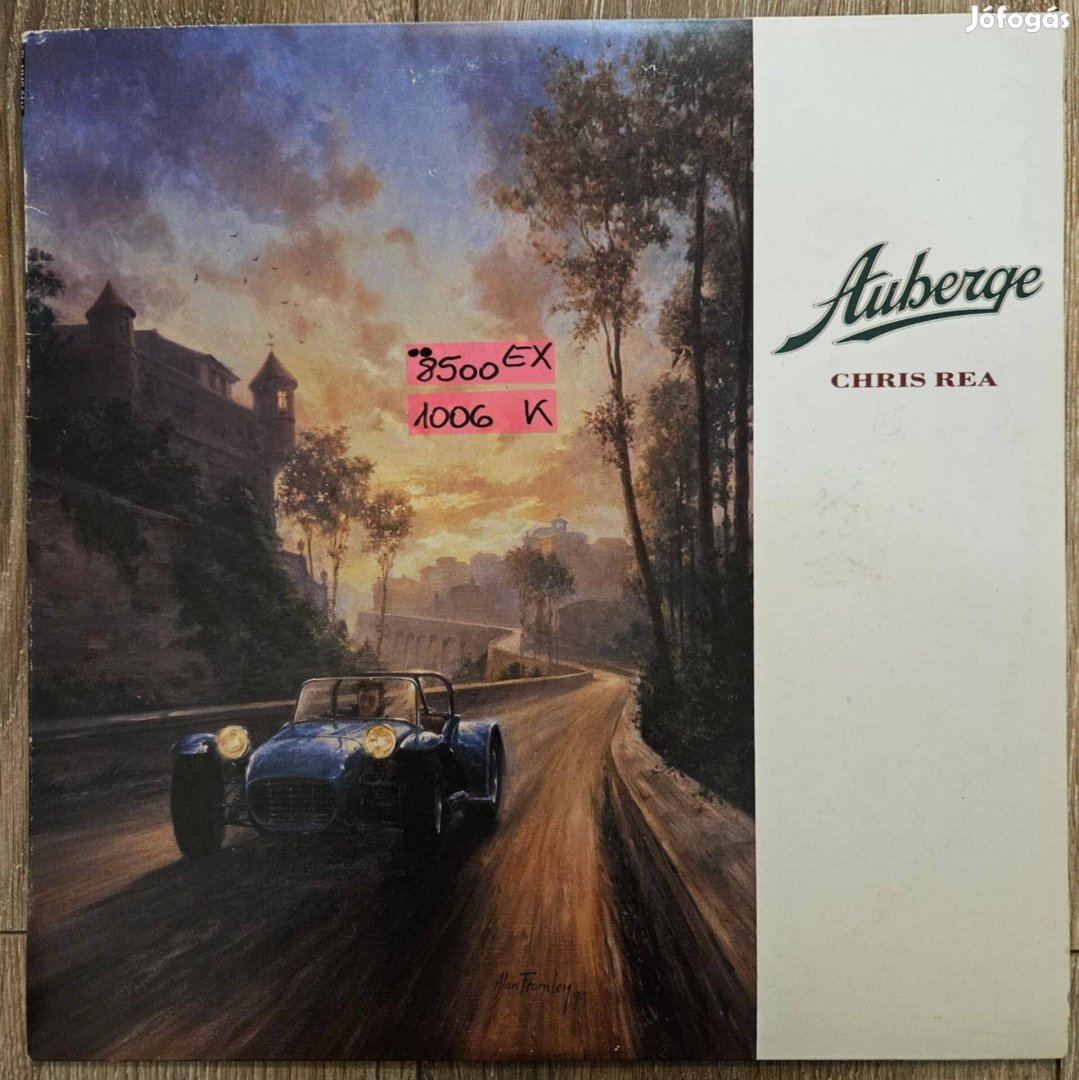 Chris Rea Auberge bakelit lemez, hanglemez LP (1006)