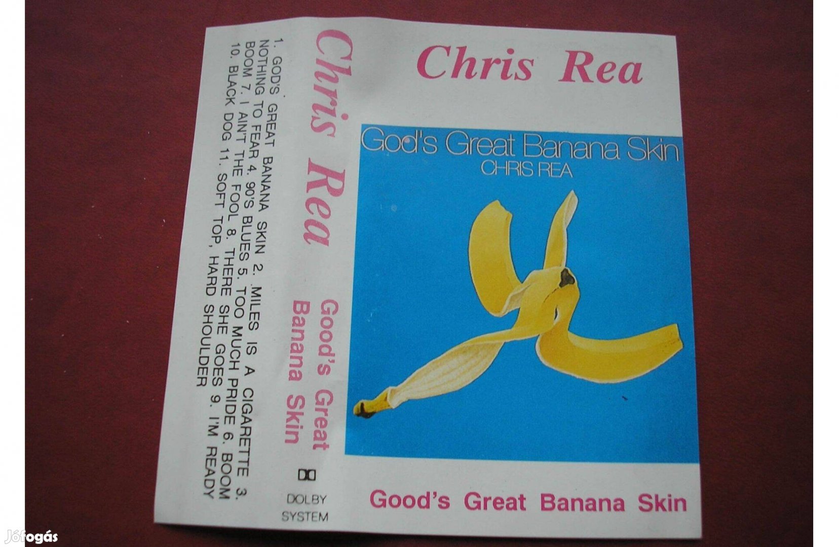 Chris Rea - Good 's Great Banana Skin , gyári műsoros kazetta