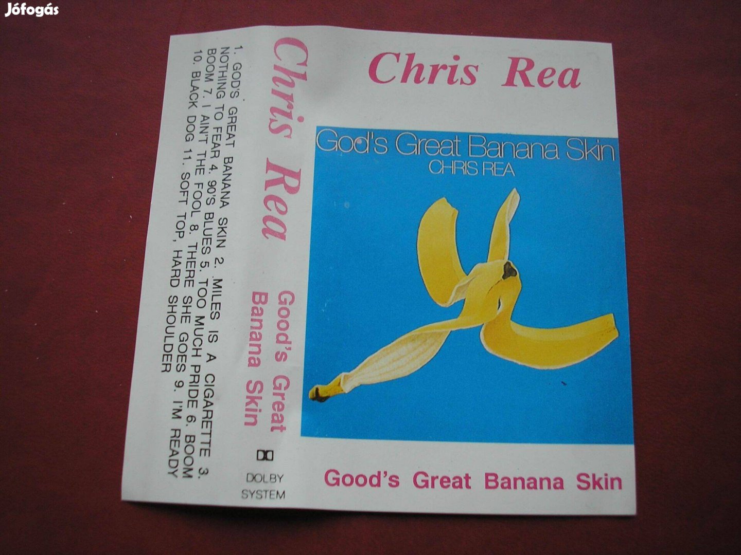Chris Rea - Good 's Great Banana Skin , gyári műsoros kazetta