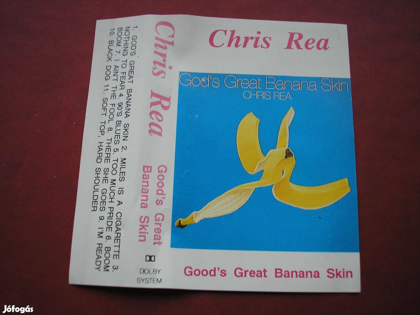 Chris Rea - Good 's Great Banana Skin , gyári műsoros kazetta