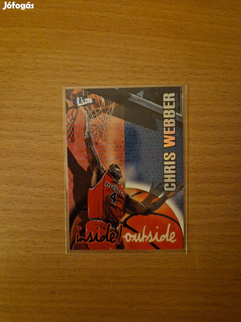 Chris Webber Fleer Ultra 1997-98 InsideOutside 9of15IO