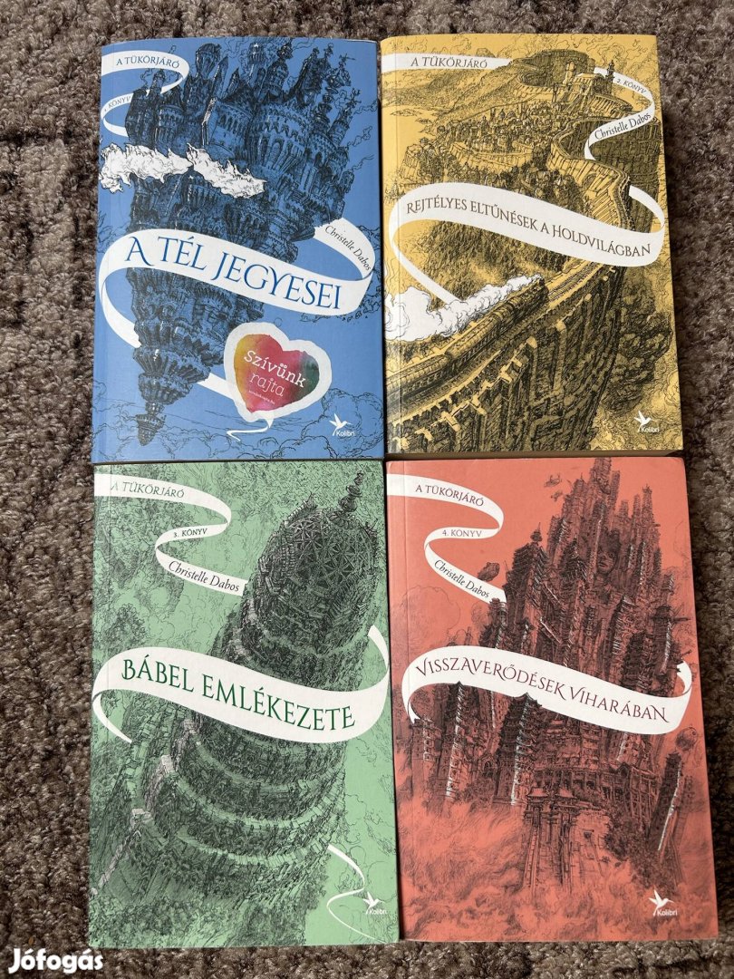 Christelle Dabos: A tél jegyesei 1-4. 