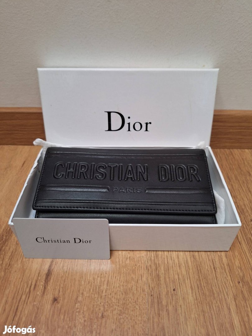 Christian Dior CD luxus új bőr pénztárca 