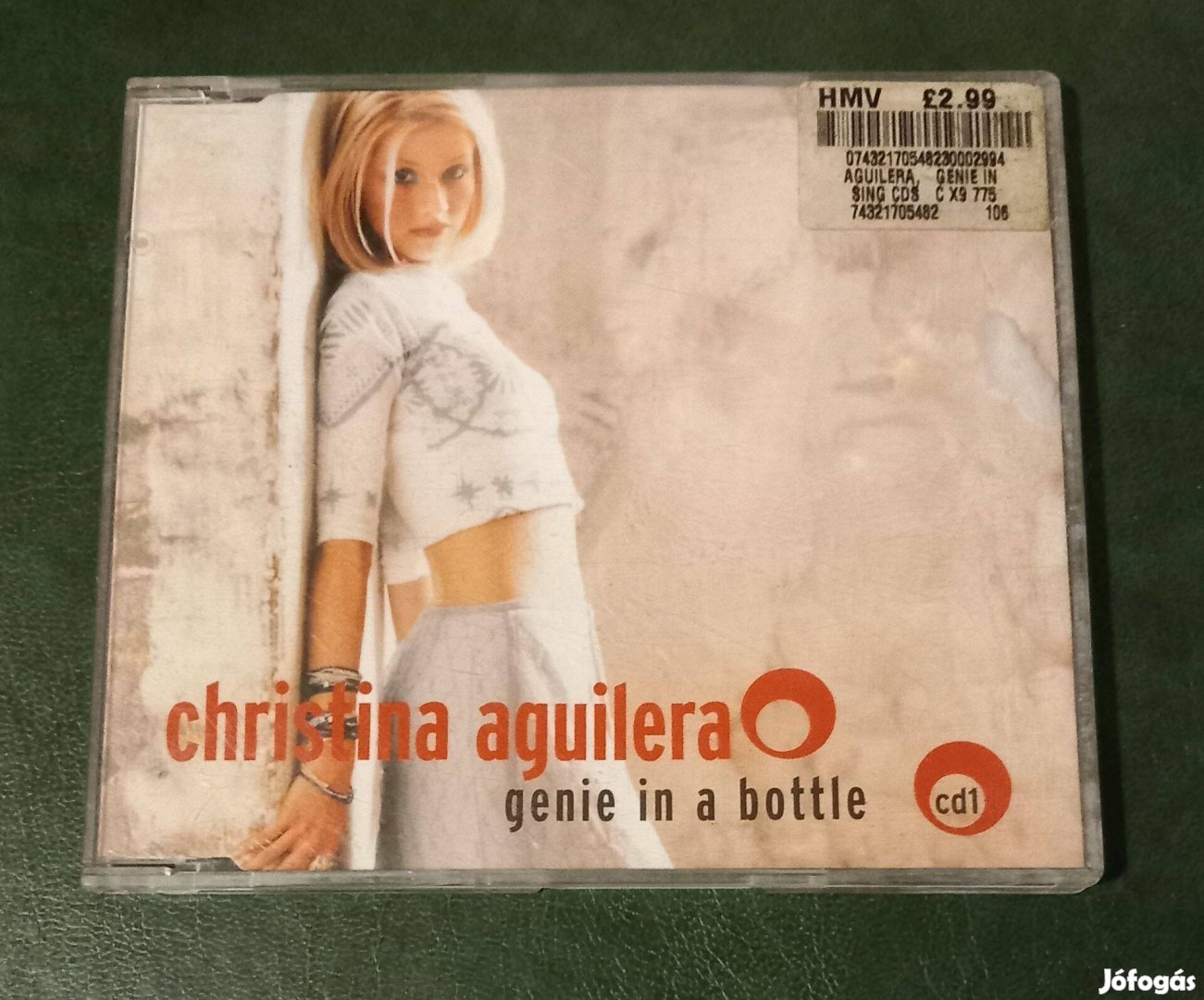 Christina Aquilera-Genie ina bottle ( Maxi CD )