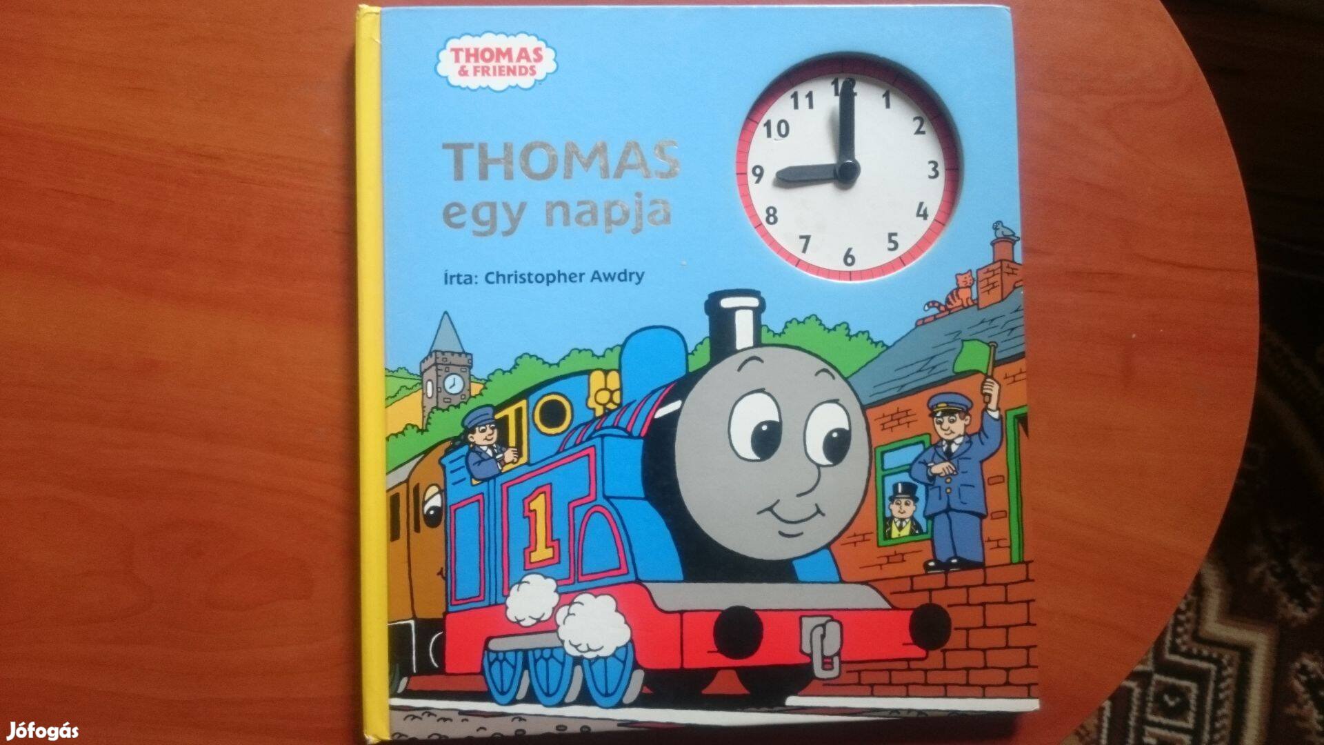 Christopher Awdry Thomas egy napja kifestő-színező színes