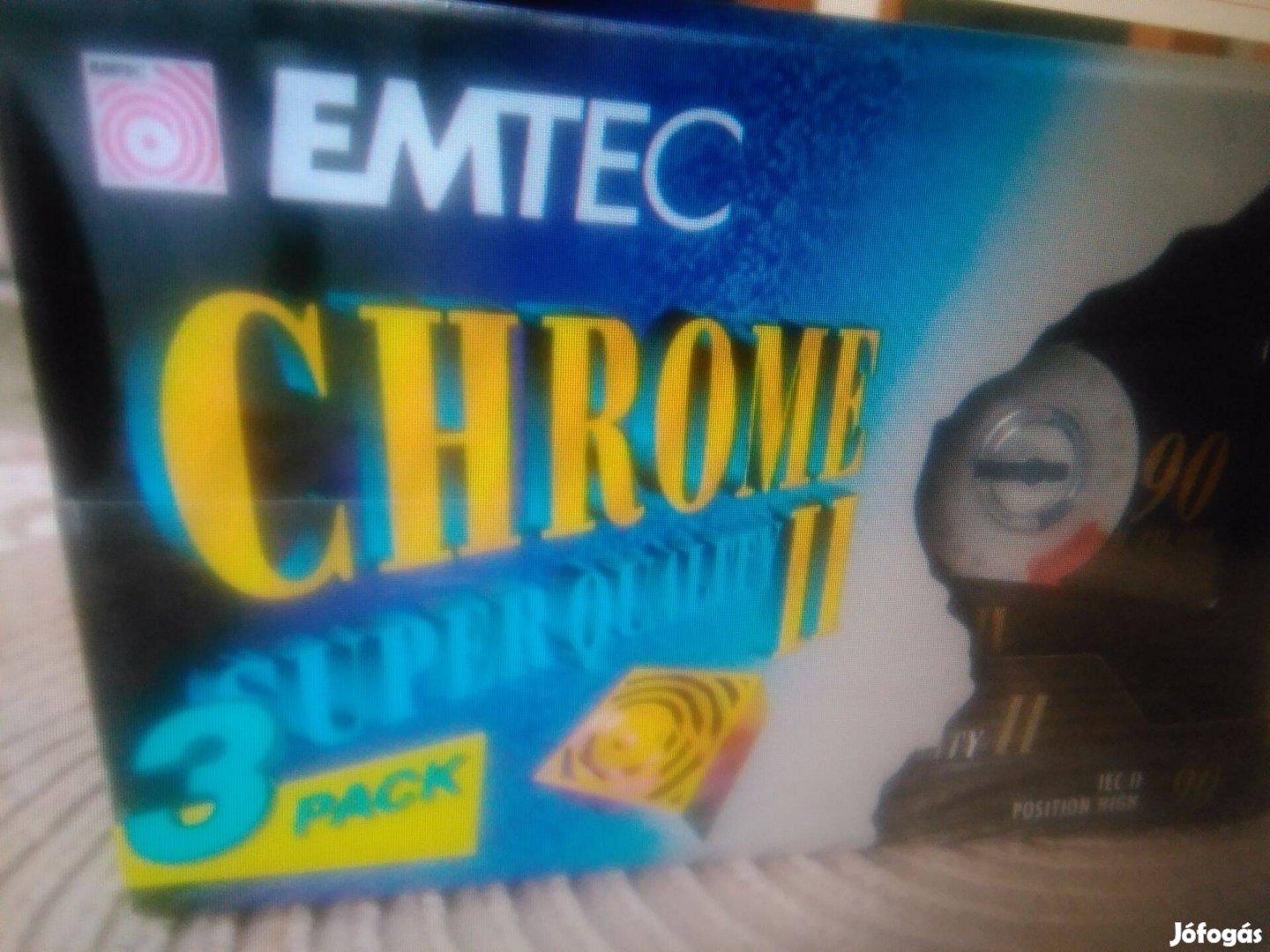 Chrome S.Q II 90 - Emtec (BASF) Kazetta - Új