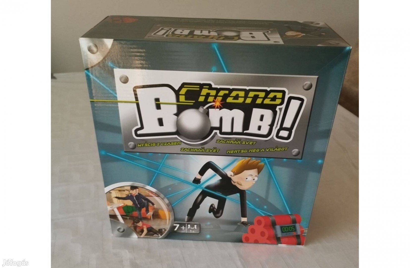 Chrono Bomb szupertitkos kém küldetési ügyességi játék