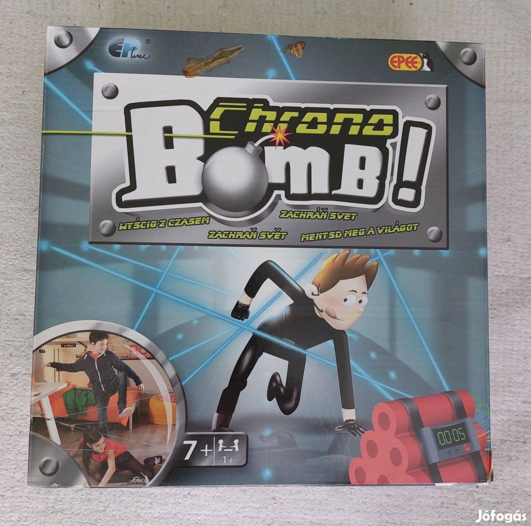 Chrono Bomb társasjáték (új, csak kipróbáltuk)