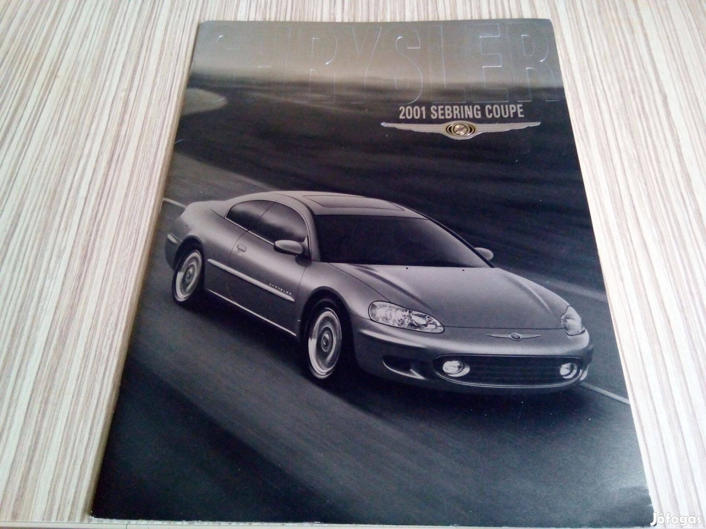 Chrysler Sebring coupe 2001 prospektus,katalógus