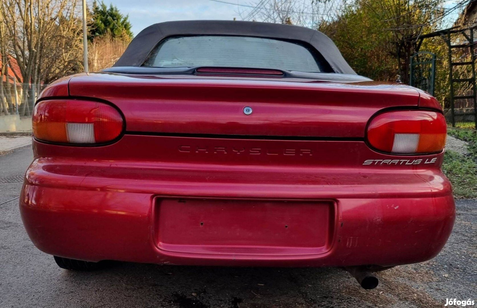 Chrysler Stratus Cabrio 1995-2000-ig hátsó lámpák