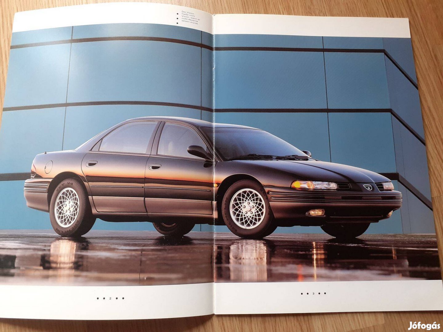 Chrysler Vision prospektus - 1994, német nyelvű