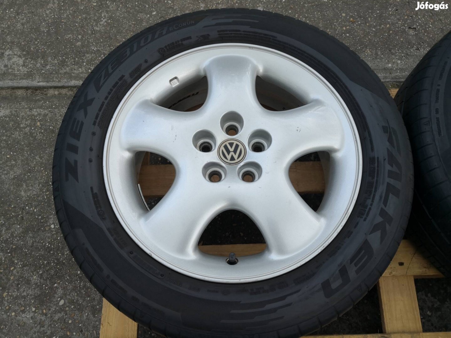 Chrysler Volkswagen csoport 16-os alufelni 5x100-as