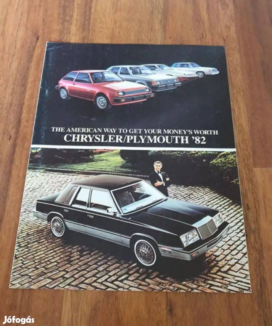 Chrysler / Plymouth USA Prospektus 1982 Lebaron TC3 Horizon STB