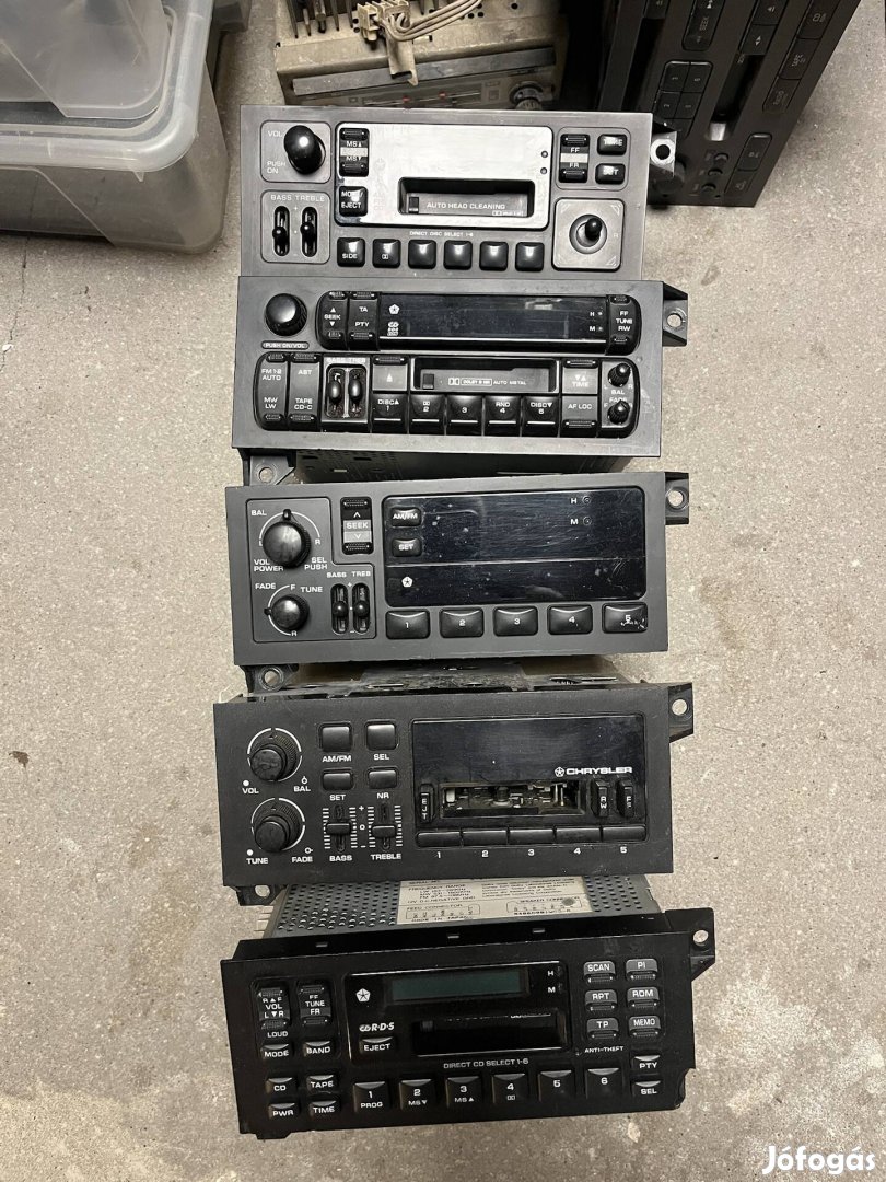 Chrysler autórádió 