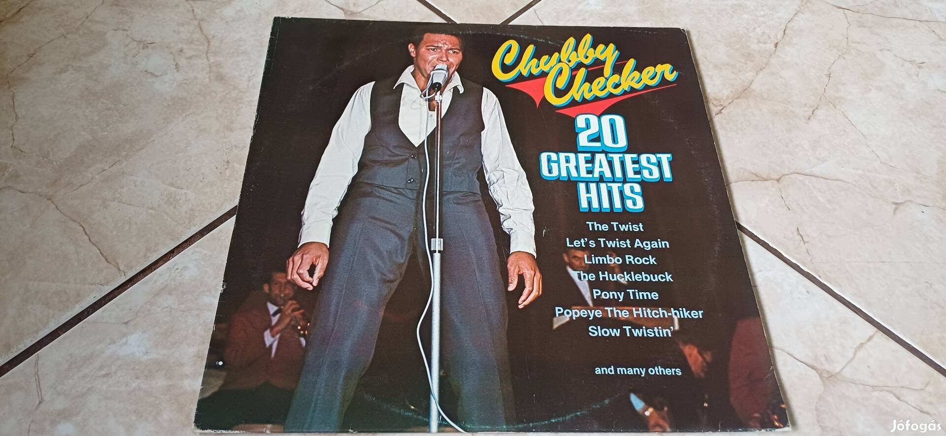 Chubby Checker bakelit hanglemez