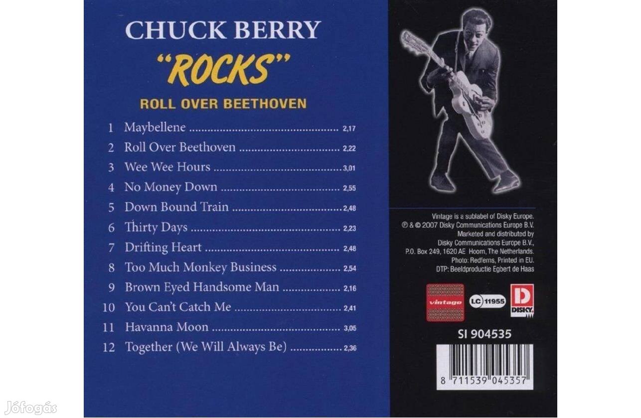 Chuck Berry - Rocks Roll Over Beethowen CD