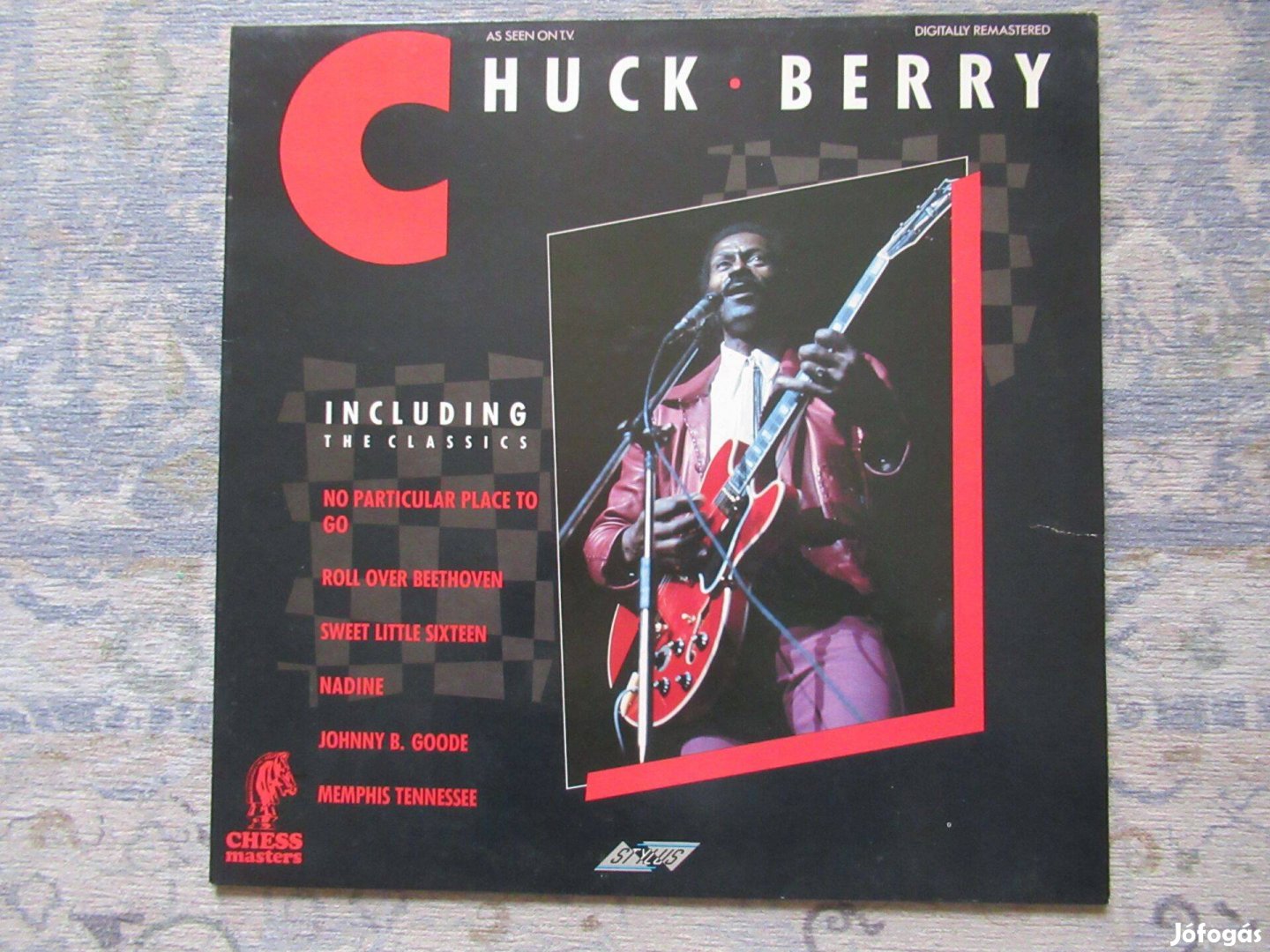 Chuck Berry válogatás album bakeliten a nagy klasszikusokkal