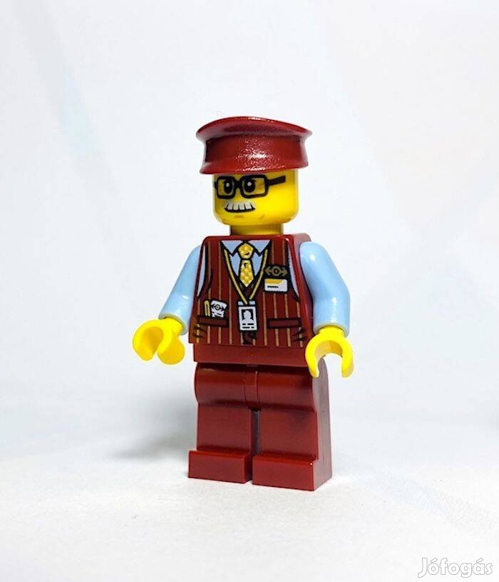 Chuck Eredeti LEGO minifigura - Hidden Side 70424 Szellem expressz Új