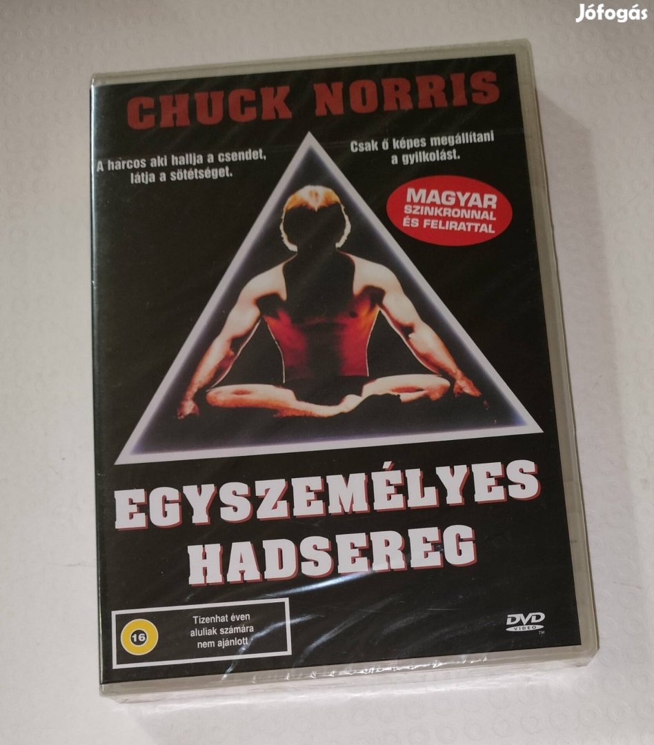 Chuck Norris Egyszemélyes hadsereg dvd bontatlan 