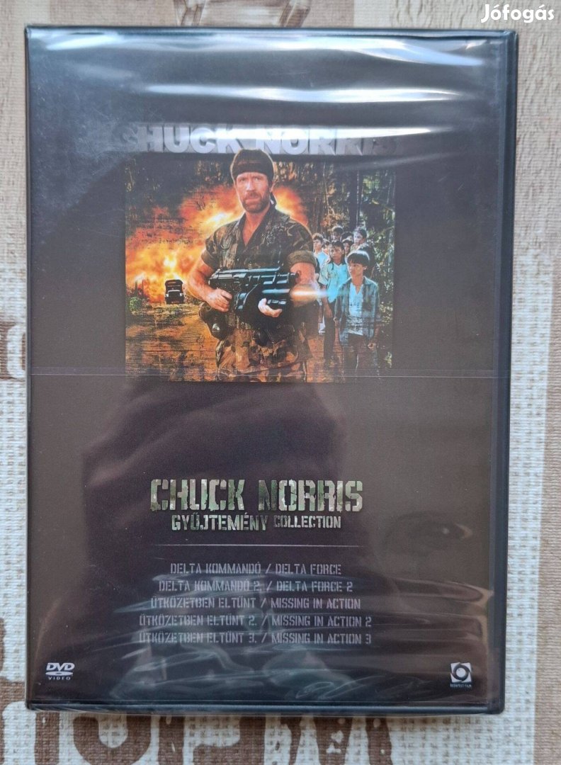 Chuck Norris Gyűjtemény DVD
