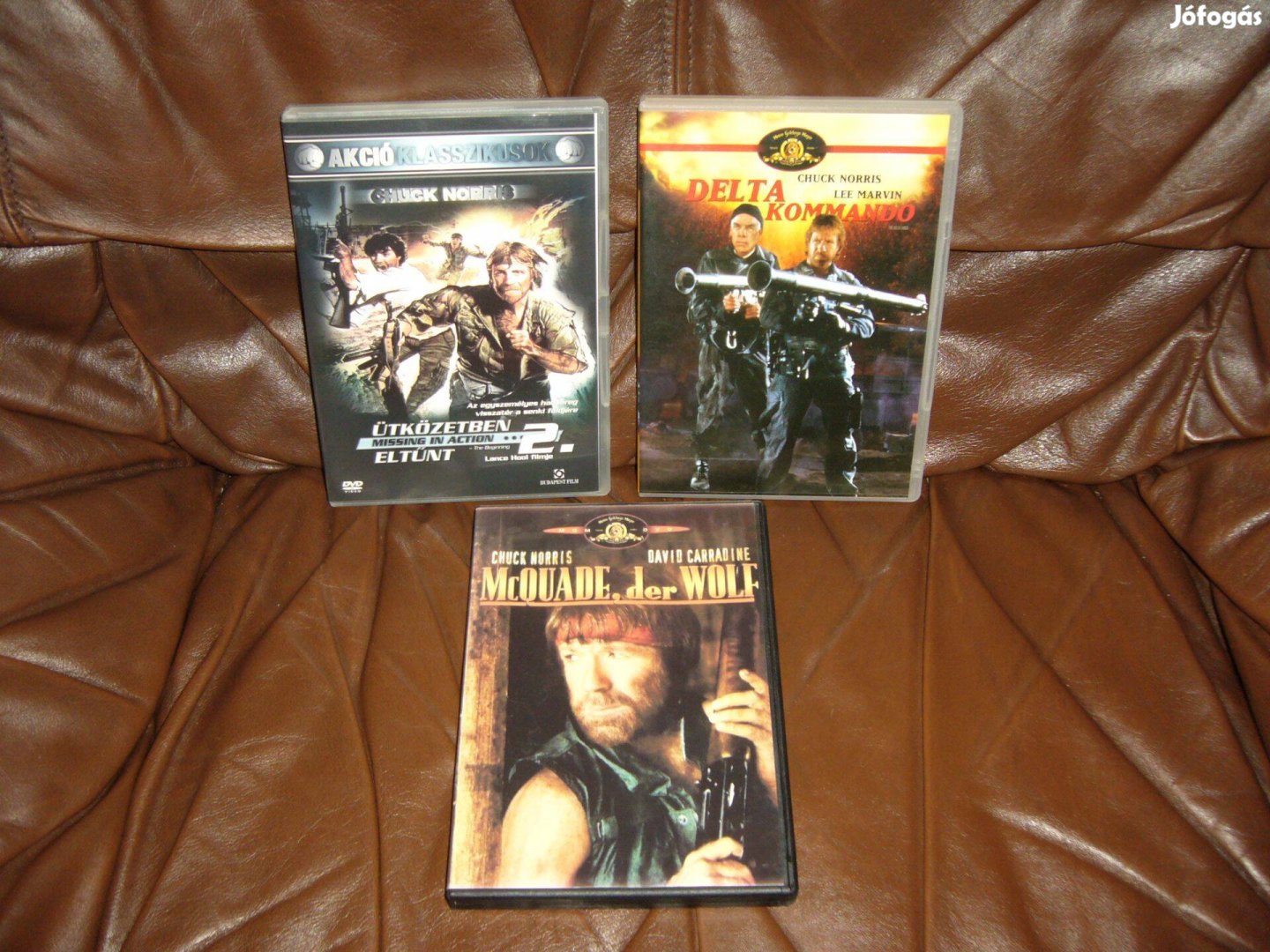 Chuck Norris . 2db dvd film + 1db dvd ajándék ! filmek . új