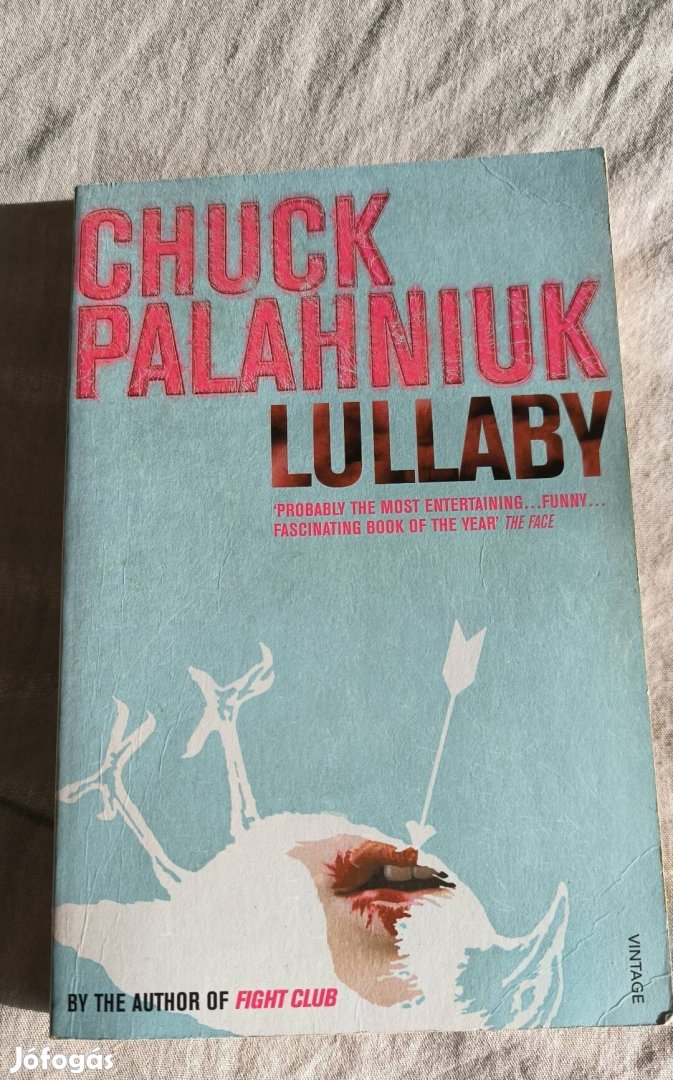 Chuck Palahniuk Lullaby angol nyelvű könyv 