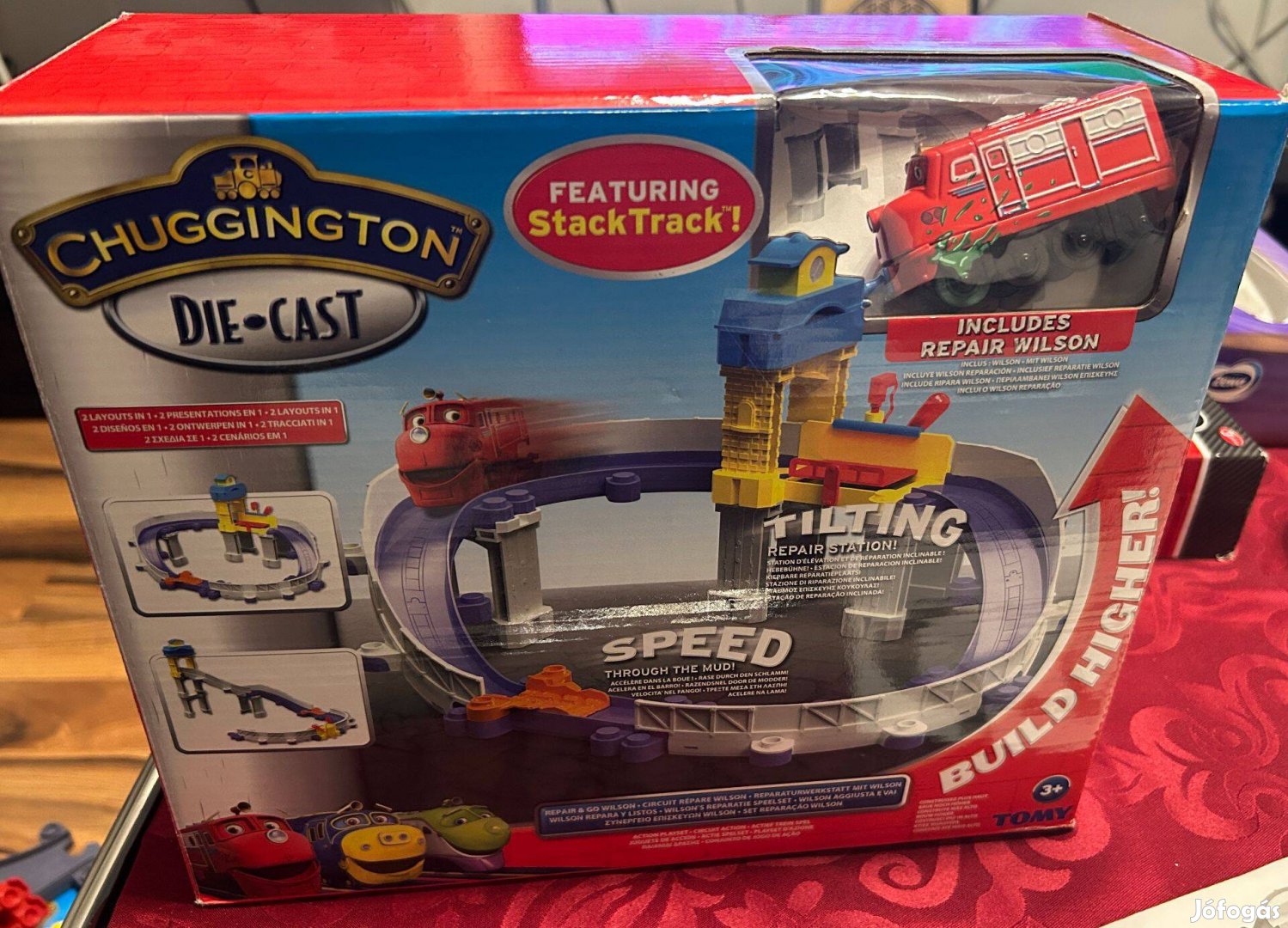Chuggington Wilson mozdony szervize szett eladó! dobozában