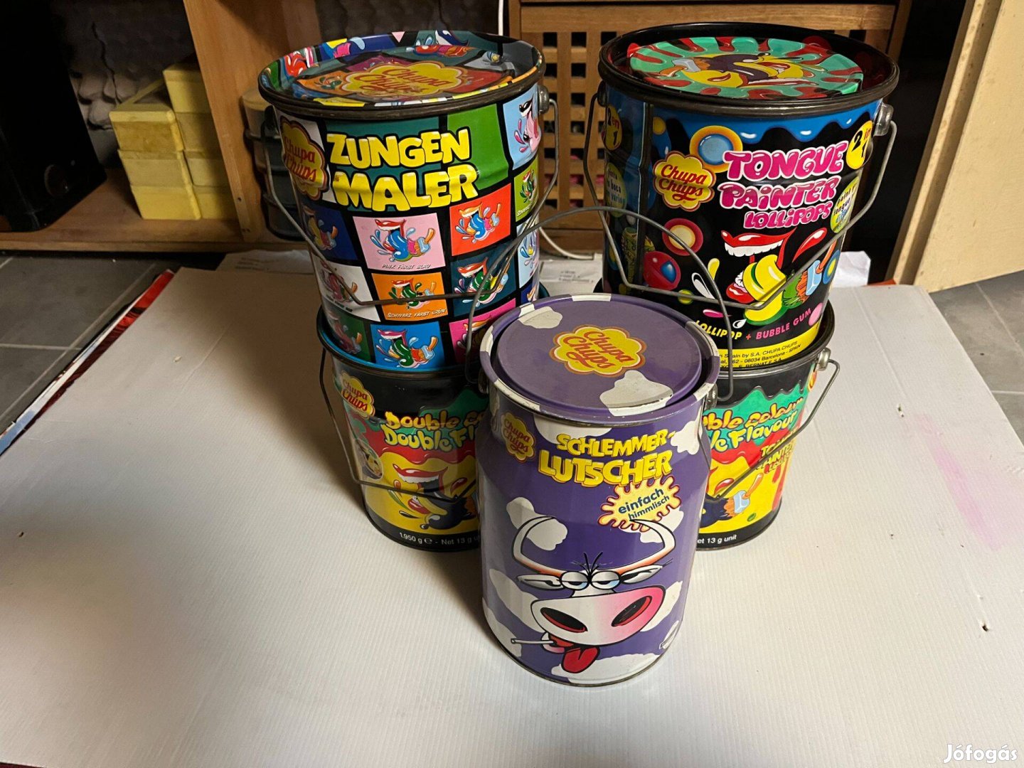 Chupa Chups nyalóka limitált nagy dobozok 5 db