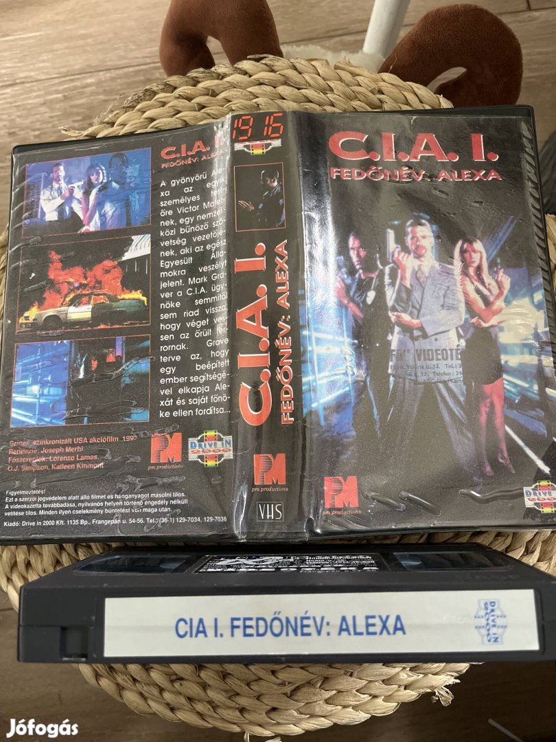 Cia 1 fedőneve Alexa vhs 