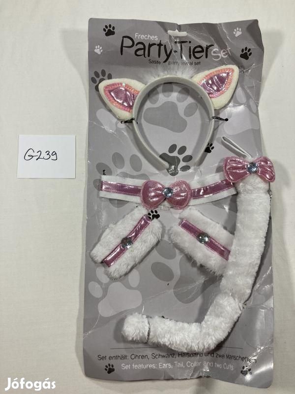 Cica jelmez kiegészítő G239