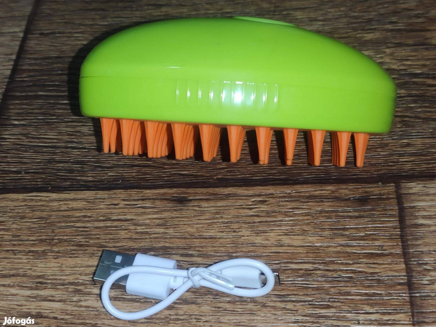 Cica kutya kisállat szilikon párásító szőr fésű kefe - USB töltős