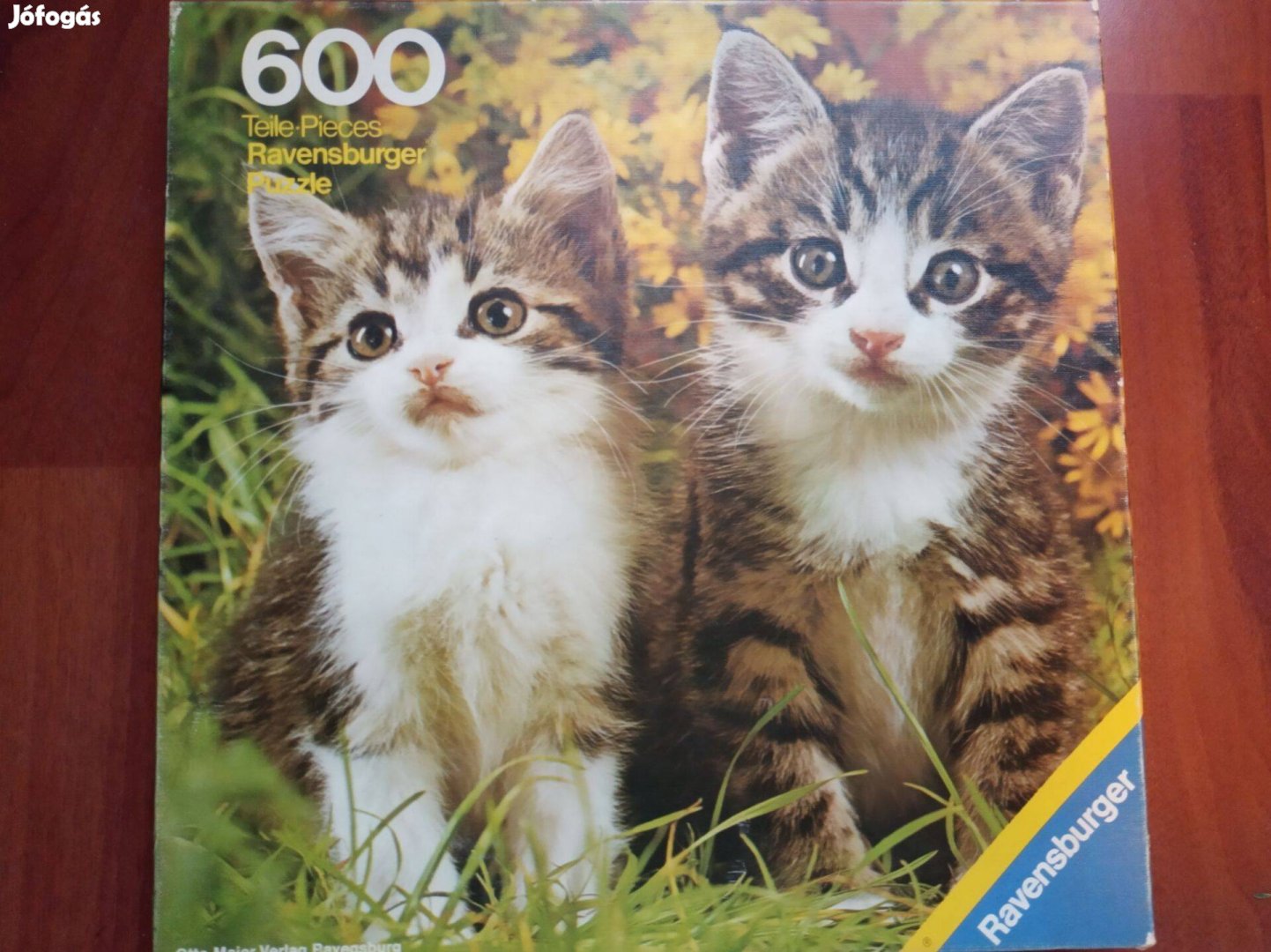 Cica macska cicás macskás Ravensburger puzzle kirakós 600 db