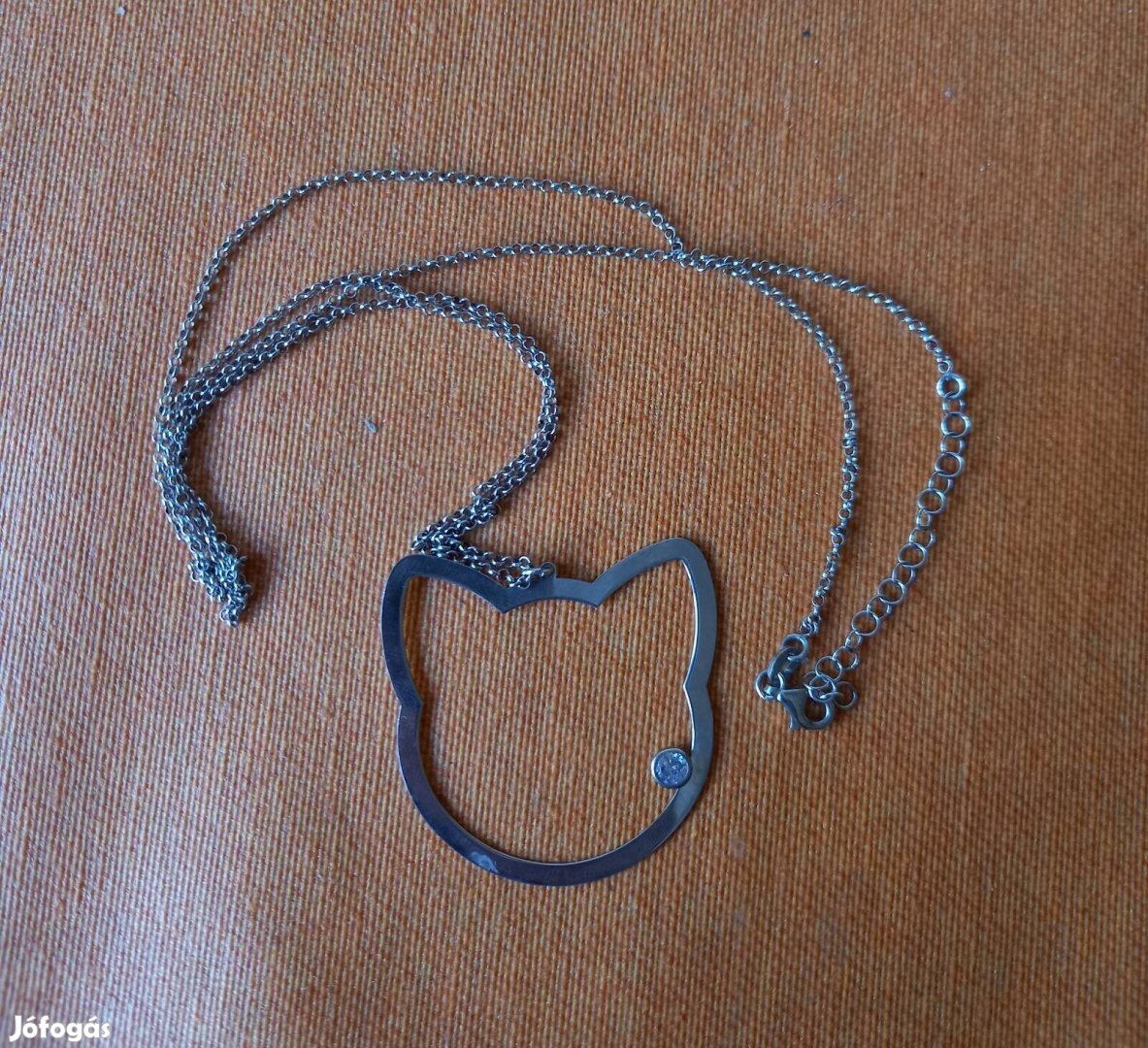Cicás 925-ös ezüst nyaklánc új!