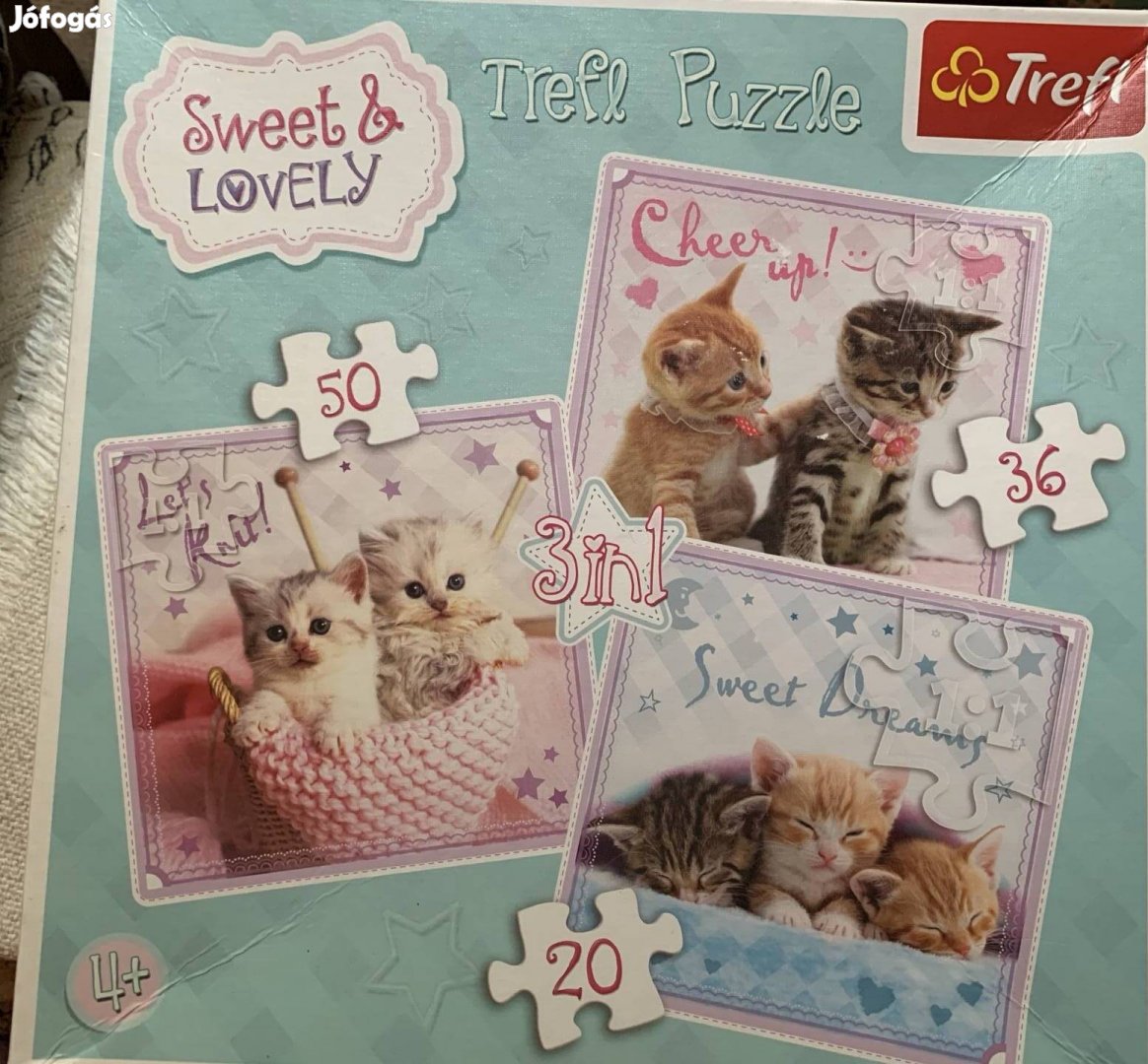 Cicás puzzle 3 in 1 Disney Princess puzzle