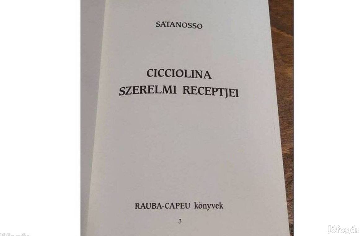 Cicciolina szerelmi receptjei