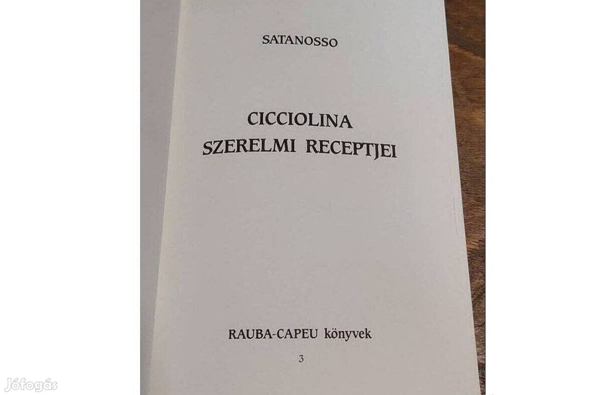 Cicciolina szerelmi receptjei